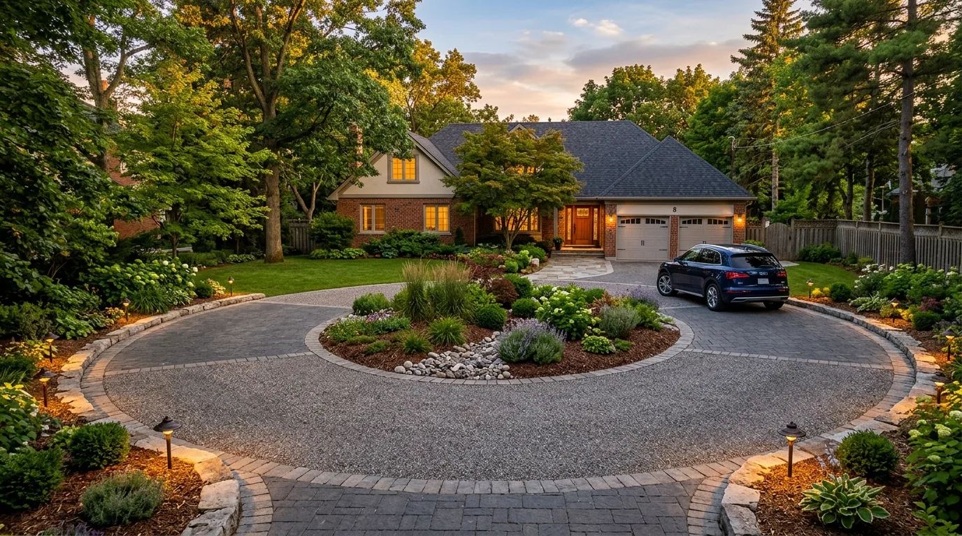 8 Half Circle Driveway Landscaping Ideas